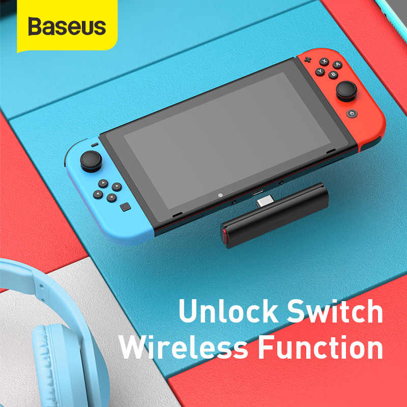 دانگل بلوتوث Baseus Nintendo Switch BA05 18W Type-C