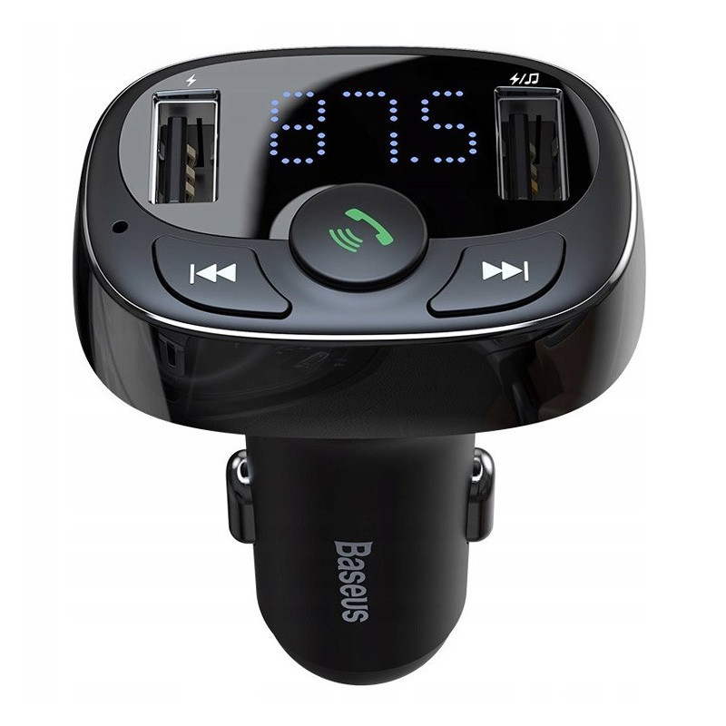 FM Player بلوتوثی + شارژر فندکی Baseus T-Typed CCTM-01