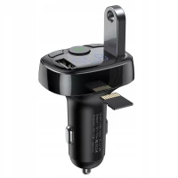 FM Player بلوتوثی + شارژر فندکی Baseus T-Typed CCTM-01