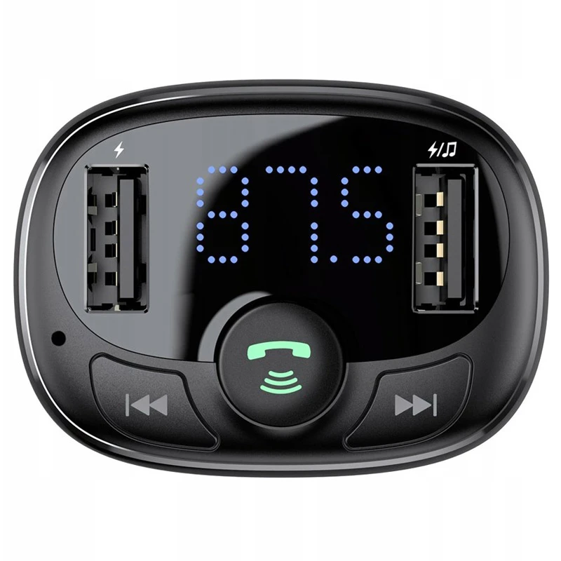 FM Player بلوتوثی + شارژر فندکی Baseus T-Typed CCTM-01
