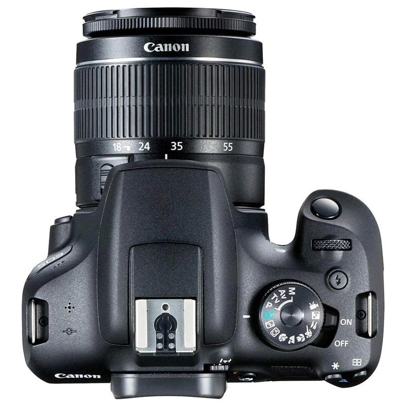 دوربین دیجیتال Canon DSLR EOS 2000D + لنز 18-55 میلی متر F/3.5 EF-S DC III