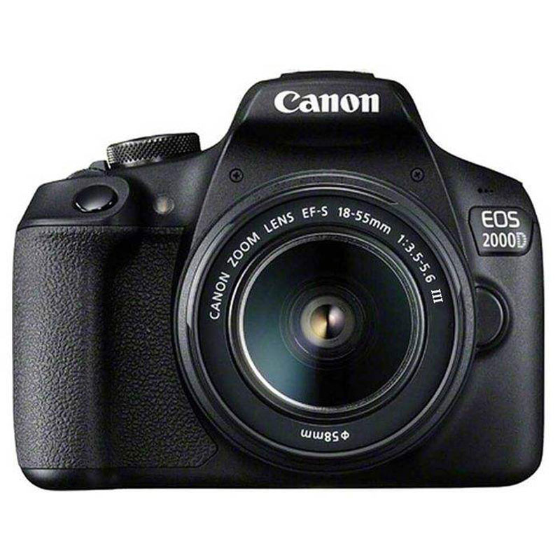 دوربین دیجیتال Canon DSLR EOS 2000D + لنز 18-55 میلی متر F/3.5 EF-S DC III