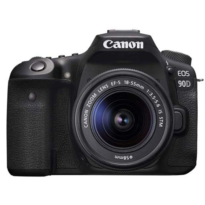 دوربین دیجیتال Canon DSLR EOS 90D + لنز 18-55 میلی متر F/3.5 IS STM