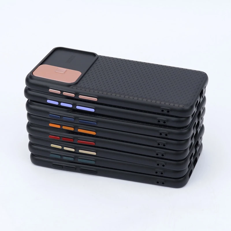 قاب ضدضربه محافظ لنز دار رنگی Samsung S20 Plus