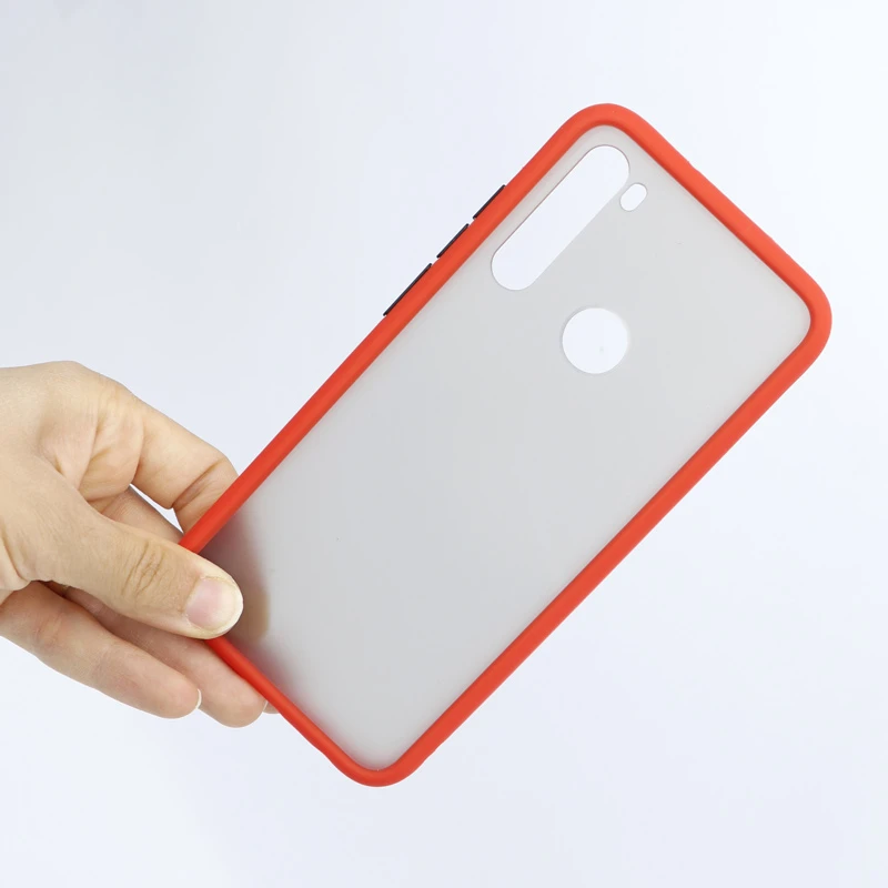 قاب PC مات Xiaomi Redmi Note 8 قرمز