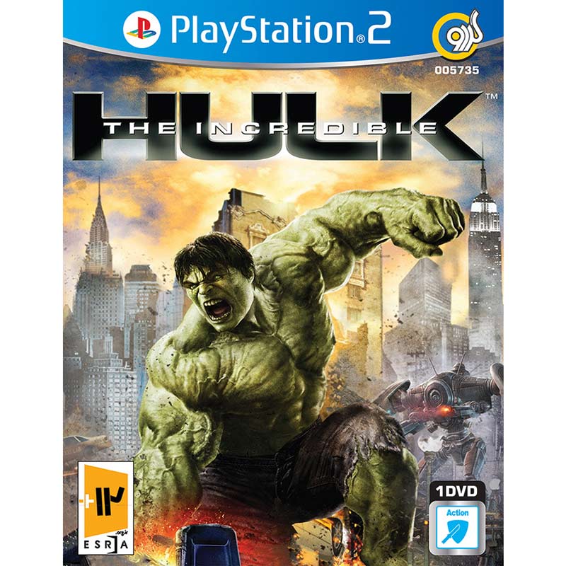 بازی The Incredible Hulk گردو مناسب برای PS2