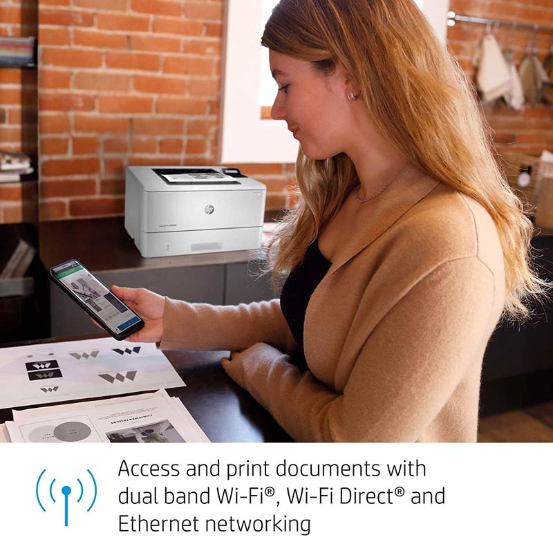 پرینتر لیزری HP LaserJet Pro M404dw