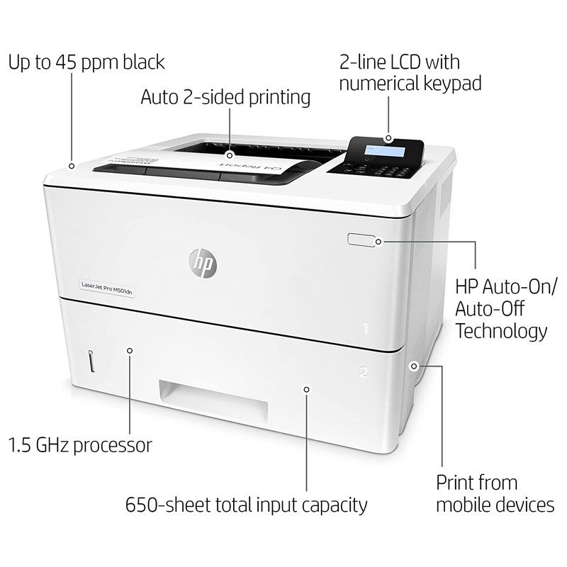 پرینتر لیزری HP LaserJet Pro M501dn