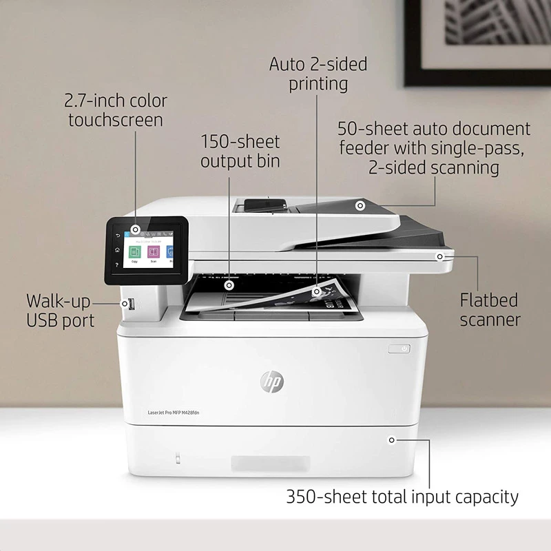 پرینتر چند کاره لیزری HP LaserJet Pro MFP M428fdn