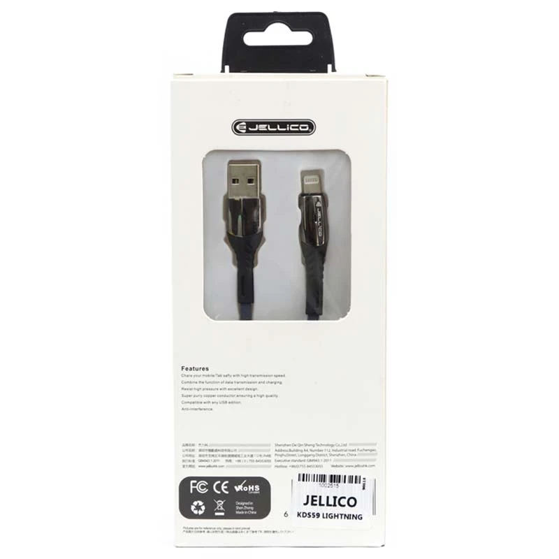 کابل آیفونی Jellico KDS-59 2.4A 1m