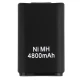 باتری و شارژر دسته بازی 2 کاره XBox 360 NI-MH 4800mAh