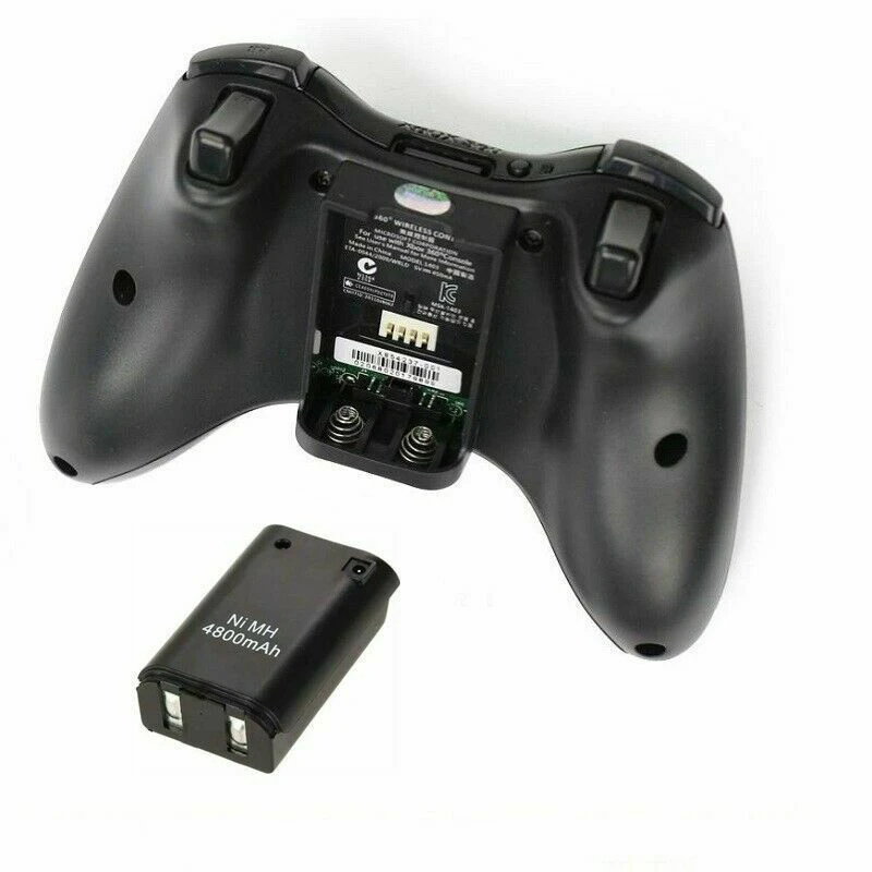 باتری و شارژر دسته بازی 2 کاره XBox 360 NI-MH 4800mAh