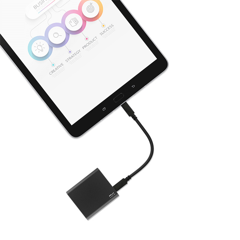 حافظه اکسترنال SSD پی ان وای PNY Pro Elite 250GB