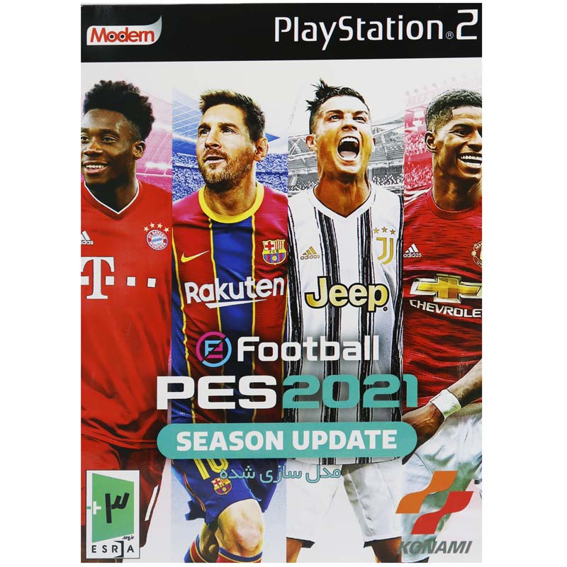 بازی PES 2021 مدرن مناسب برای PS2