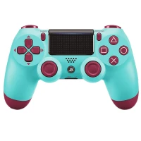 دسته بازی بی سیم SONY PlayStation 4 DualShock 4 High Copy آبی قرمز پکدار