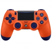 دسته بازی بی سیم SONY PlayStation 4 DualShock 4 High Copy نارنجی پکدار