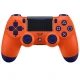دسته بازی بی سیم SONY PlayStation 4 DualShock 4 High Copy نارنجی پکدار
