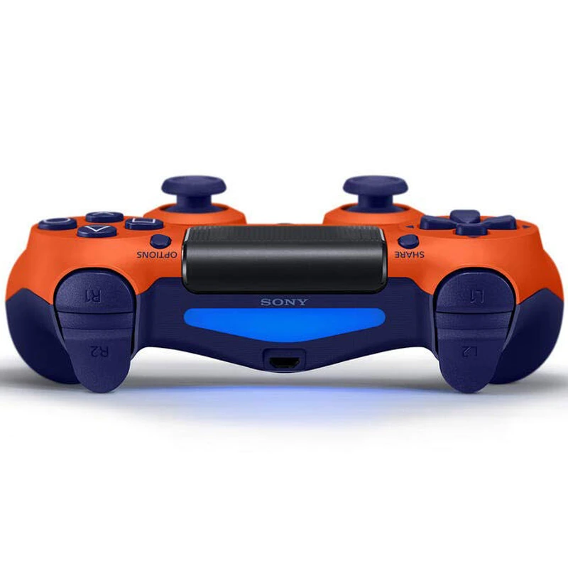 دسته بازی بی سیم SONY PlayStation 4 DualShock 4 High Copy نارنجی پکدار