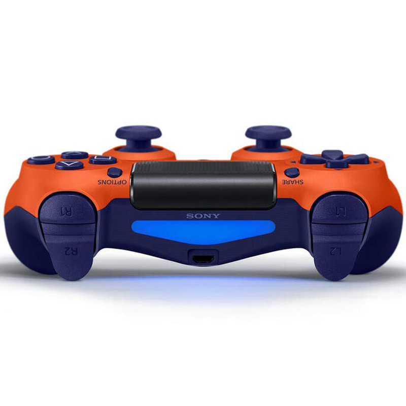 دسته بازی بی سیم SONY PlayStation 4 DualShock 4 High Copy نارنجی پکدار