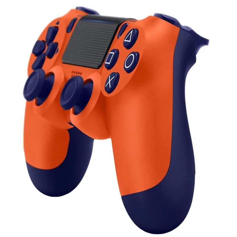 دسته بازی بی سیم SONY PlayStation 4 DualShock 4 High Copy نارنجی پکدار