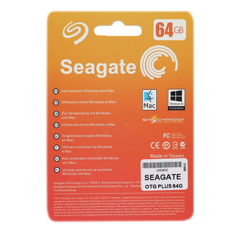 فلش 64 گیگ سیگیت Seagate OTG Plus