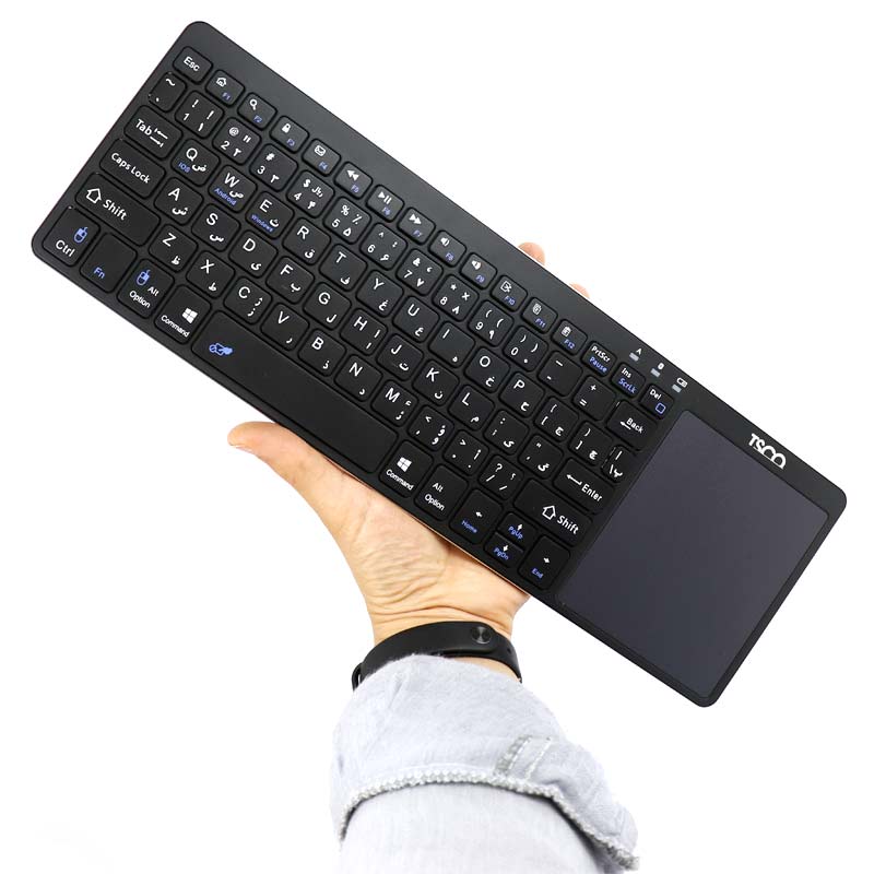 کیبورد و تاچ پد بی سیم تسکو TKM 7320B