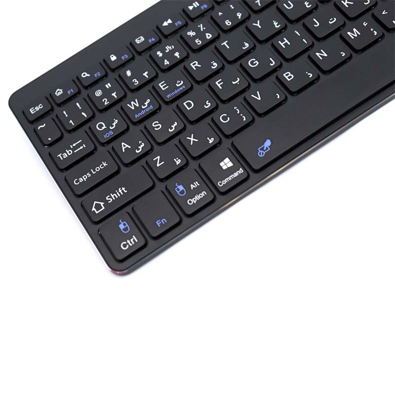 کیبورد و تاچ پد بی سیم تسکو TKM 7320B