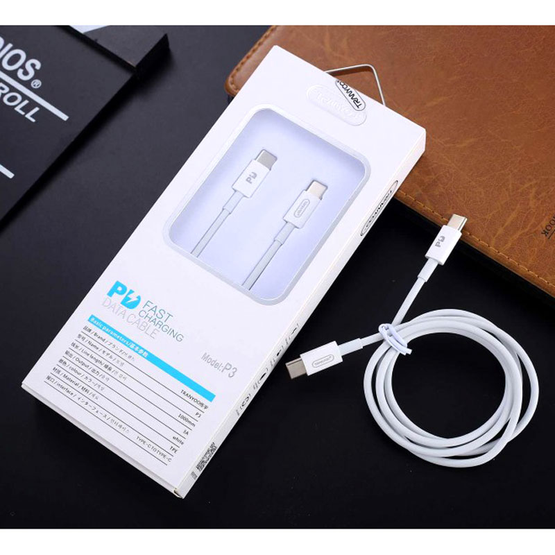 کابل Tranyoo P3 Type-C TO Type-C 1m