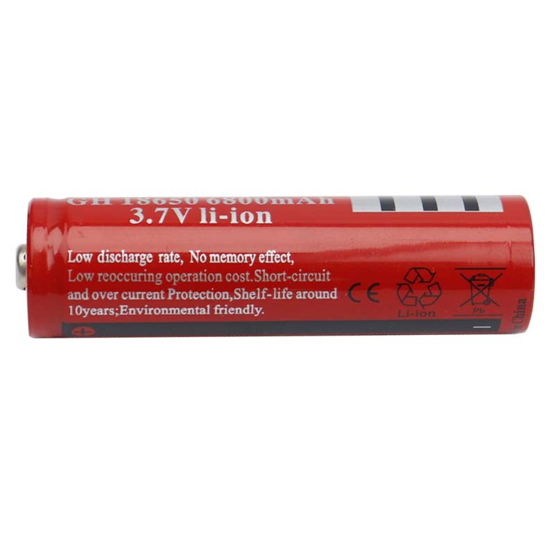 باتری لیتیوم استوانه ای UltroFite GH18650 6800mAh