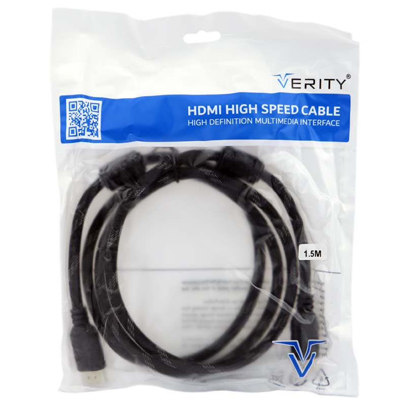 کابل Verity HDMI 1.5m پوست ماری