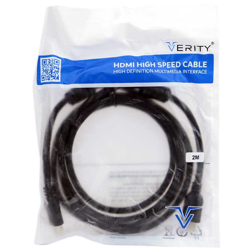 کابل Verity HDMI 2m پوست ماری