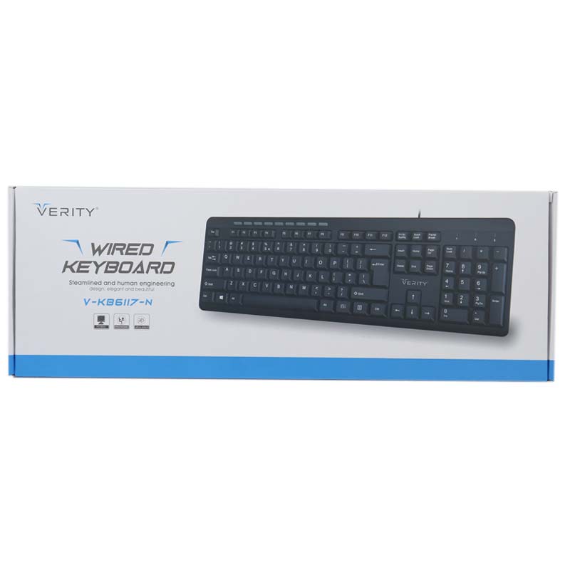 کیبورد وریتی Verity K-KB6117-N