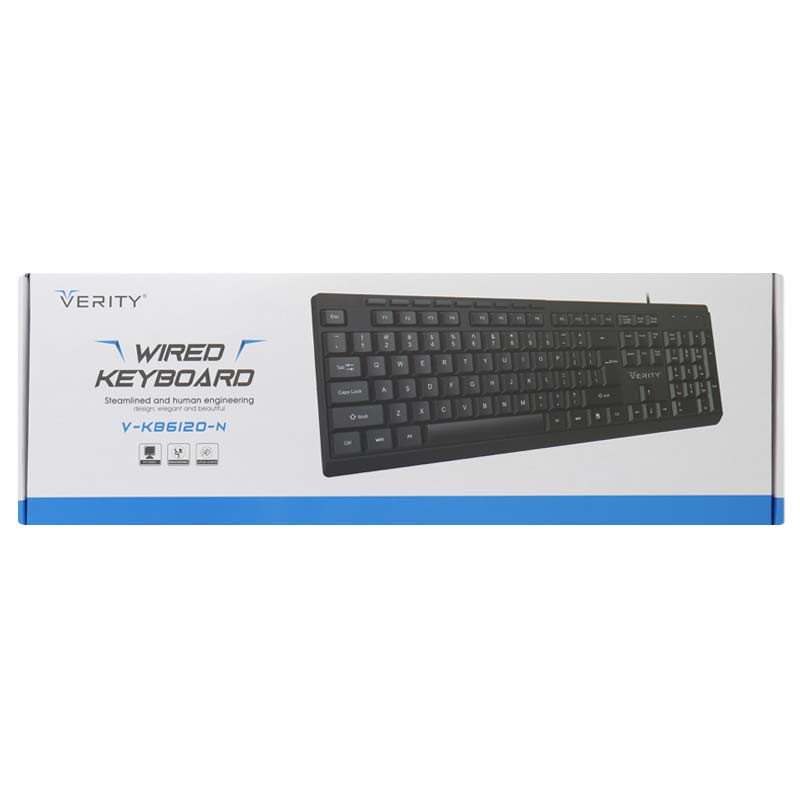 کیبورد وریتی Verity K-KB6120-N