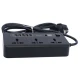 سه راهی برق وریتی PS 3111 با کابل 2 متری + شارژر USB
