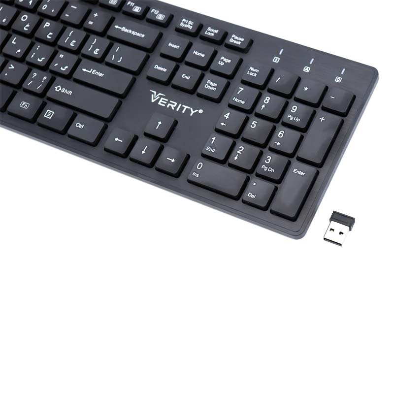 کیبورد بی سیم وریتی V-KB6112W-N