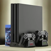 پایه نگهدارنده و شارژر دسته بازی PS4 Slim / Pro دابی TP4-882