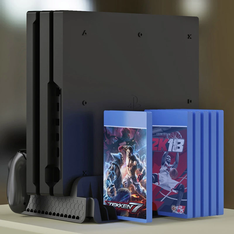 پایه نگهدارنده و شارژر دسته بازی PS4 Slim / Pro دابی TP4-882