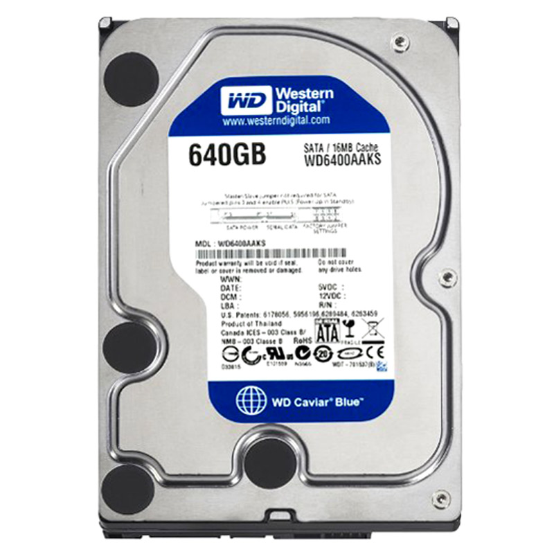 هارد اینترنال وسترن دیجیتال Western Digital Blue WD6400AAKS 640GB