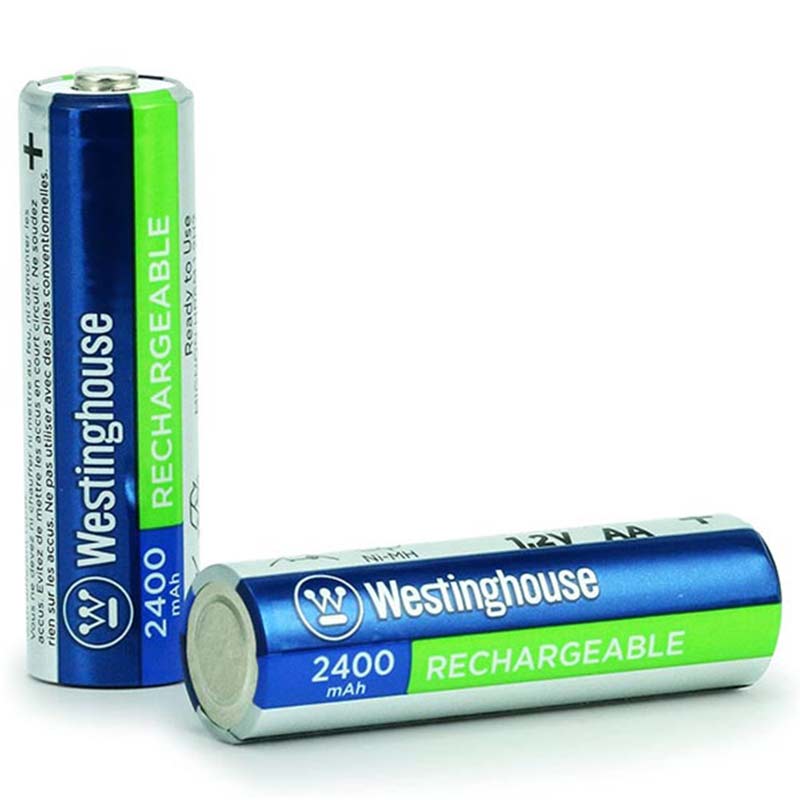 باتری دوتایی قلمی شارژی WestingHouse AA 2400mAh