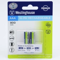 باتری نیم قلمی شارژی WestingHouse 800mAh