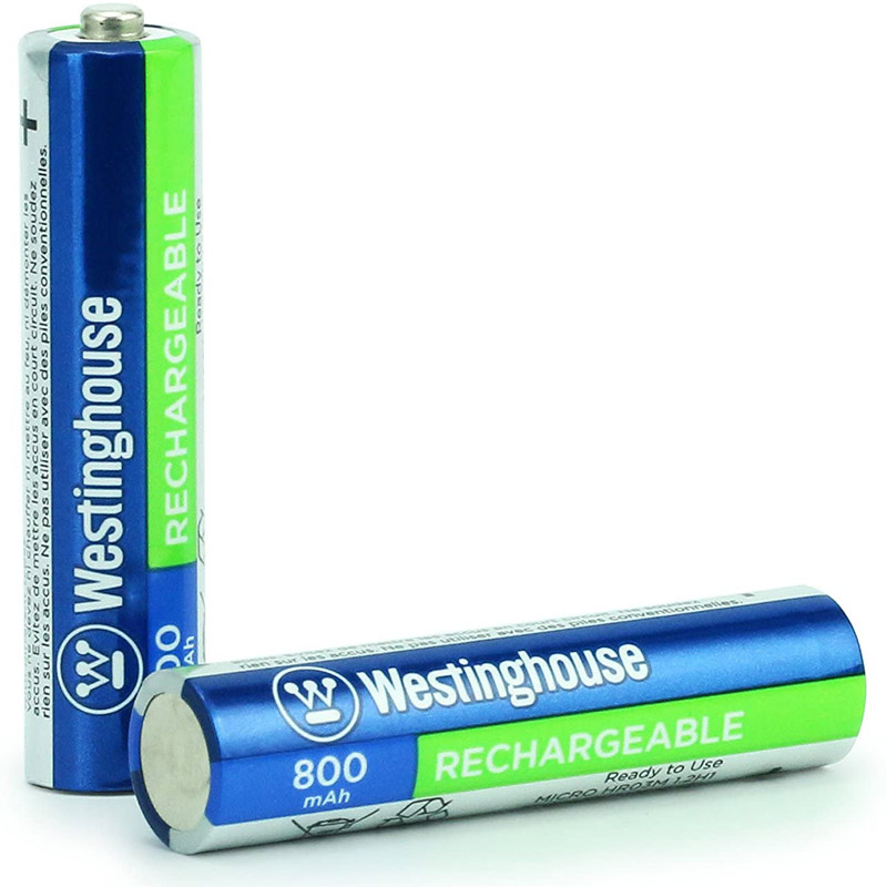 باتری نیم قلمی شارژی WestingHouse 800mAh