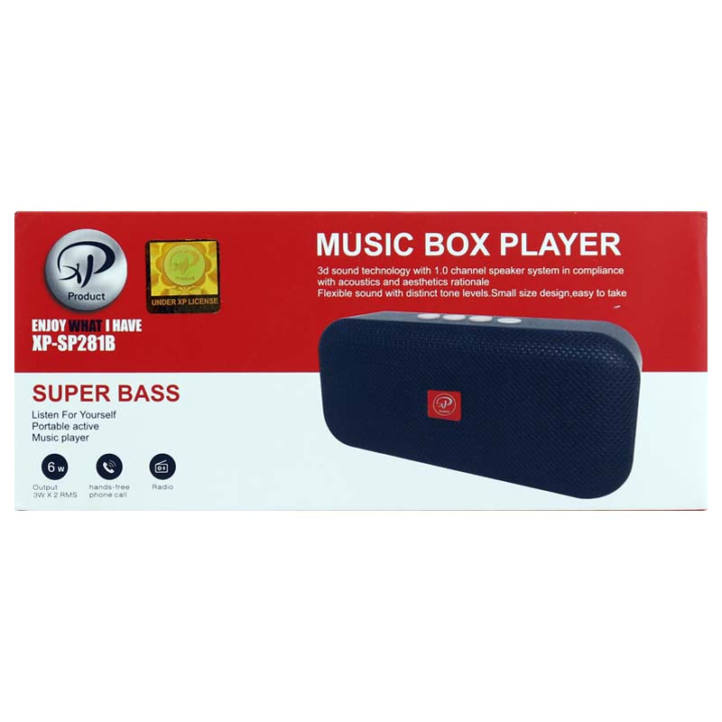 اسپیکر بلوتوثی رم و فلش خور XP-Product XP-SP281B