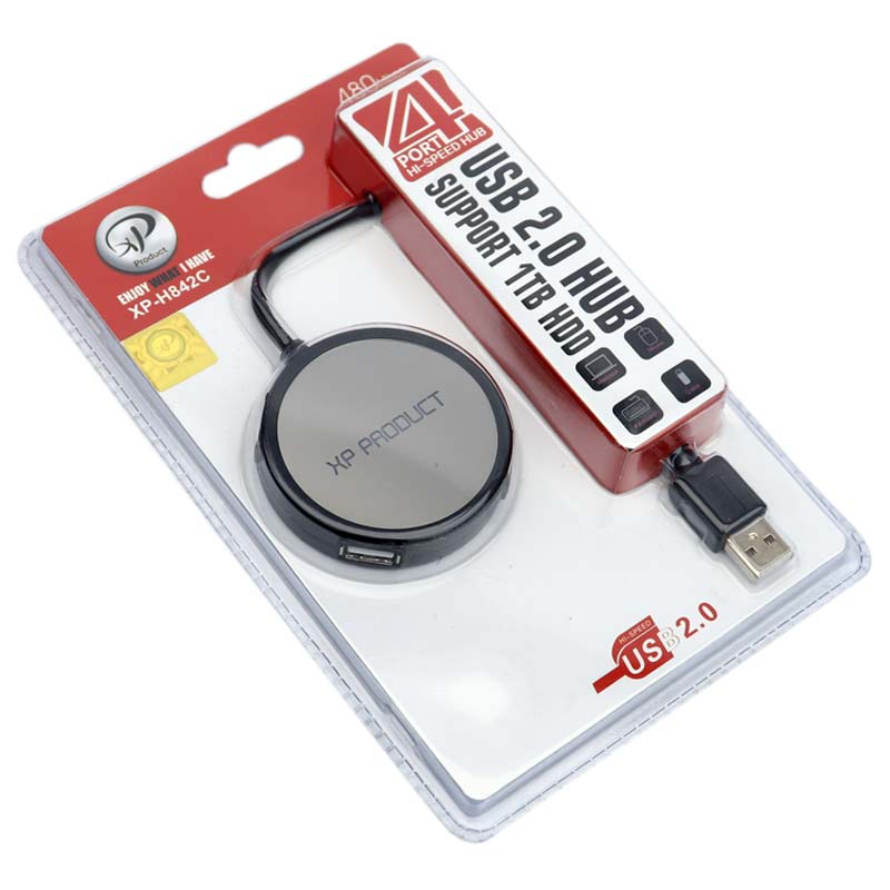 هاب 4 پورت USB2.0 ایکس-پی پروداکت XP-H842C