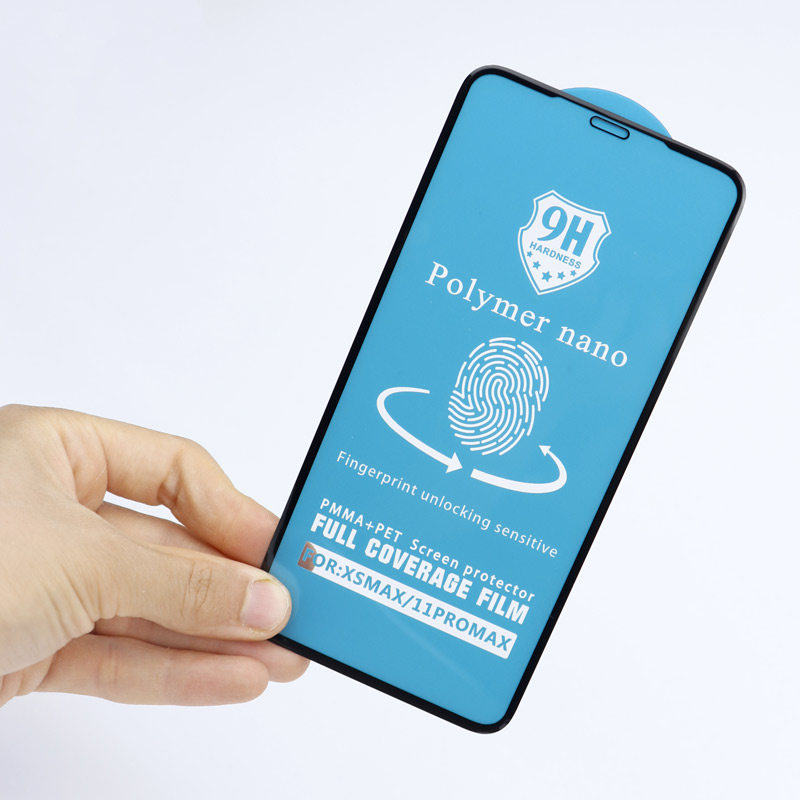 محافظ صفحه نمایش Nano Polymer براق آیفون iPhone 11 Pro Max