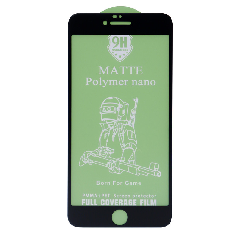 محافظ صفحه نمایش Nano Polymer مات آیفون 6/6s پلاس مشکی