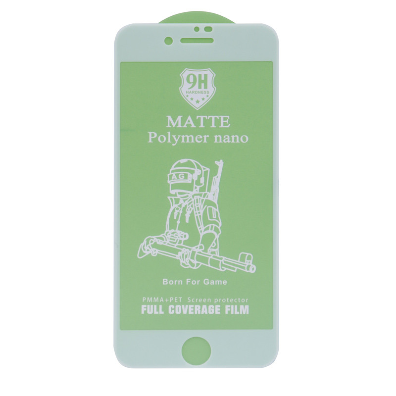 محافظ صفحه نمایش Nano Polymer مات آیفون 7/8 سفید