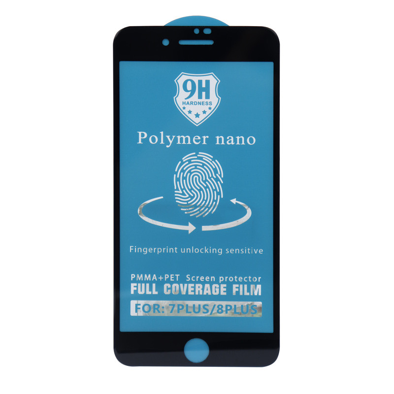 محافظ صفحه نمایش Nano Polymer براق آیفون 7/8 پلاس مشکی