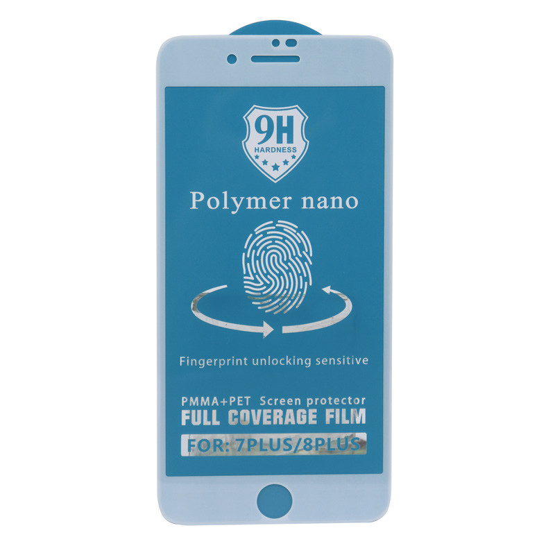 محافظ صفحه نمایش Nano Polymer براق آیفون 7/8 پلاس سفید