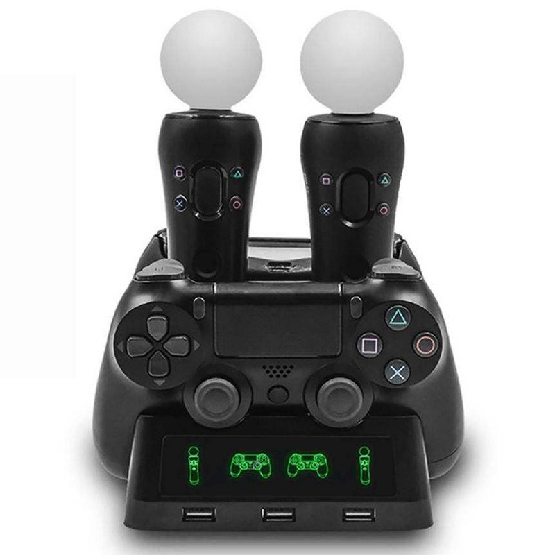 پایه شارژر دسته بازی و کنترلر موو PS4 آی پلی s207
