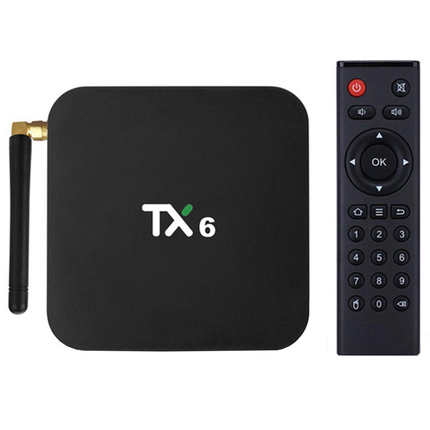 اندروید باکس TX6-A 32GB 4K + ریموت کنترل